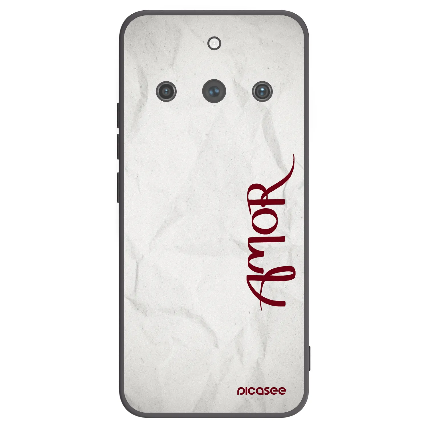 Picasee husă neagră din silicon pentru Realme 11 Pro+ - Amor
