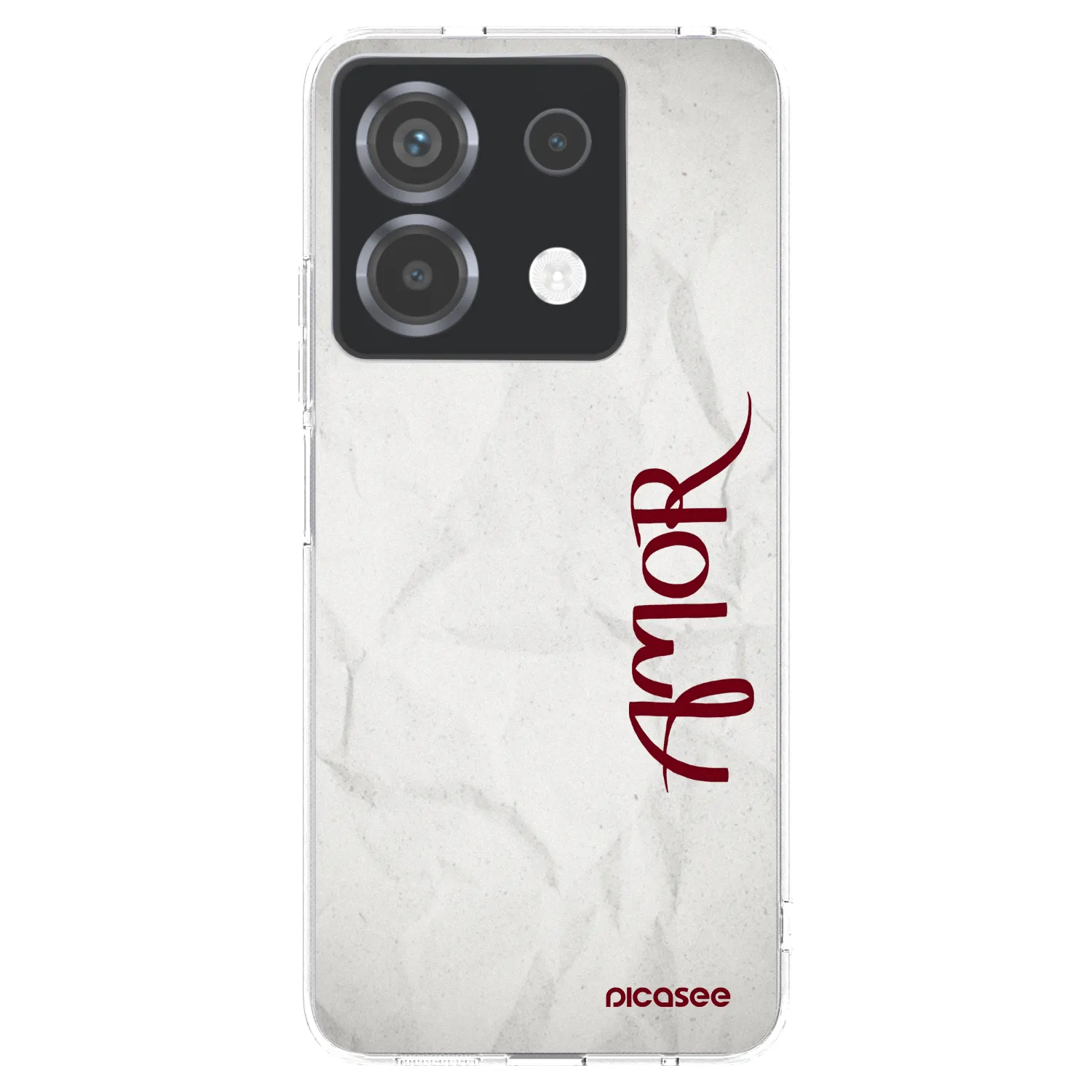 Picasee husă transparentă din silicon pentru Xiaomi Poco X6 - Amor