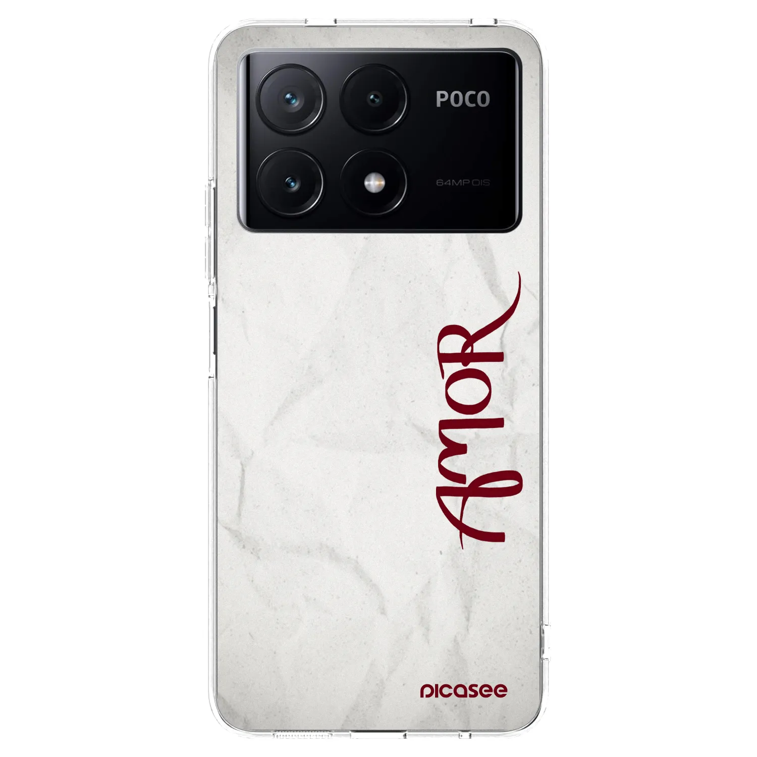 Picasee husă transparentă din silicon pentru Xiaomi Poco X6 Pro - Amor