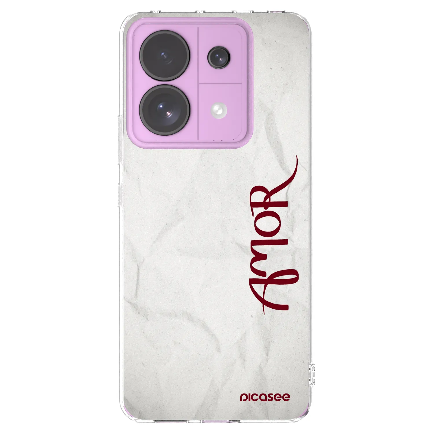 Picasee husă transparentă din silicon pentru Xiaomi Redmi Note 13 Pro 5G - Amor