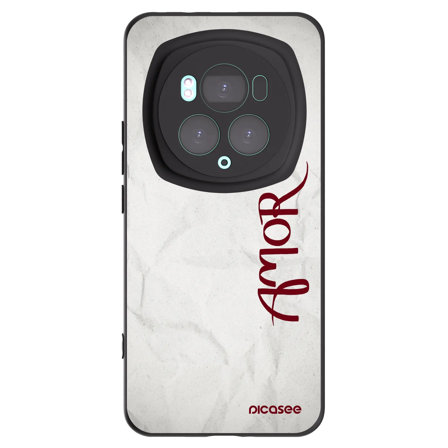 Picasee husă neagră din silicon pentru Honor Magic6 Pro - Amor