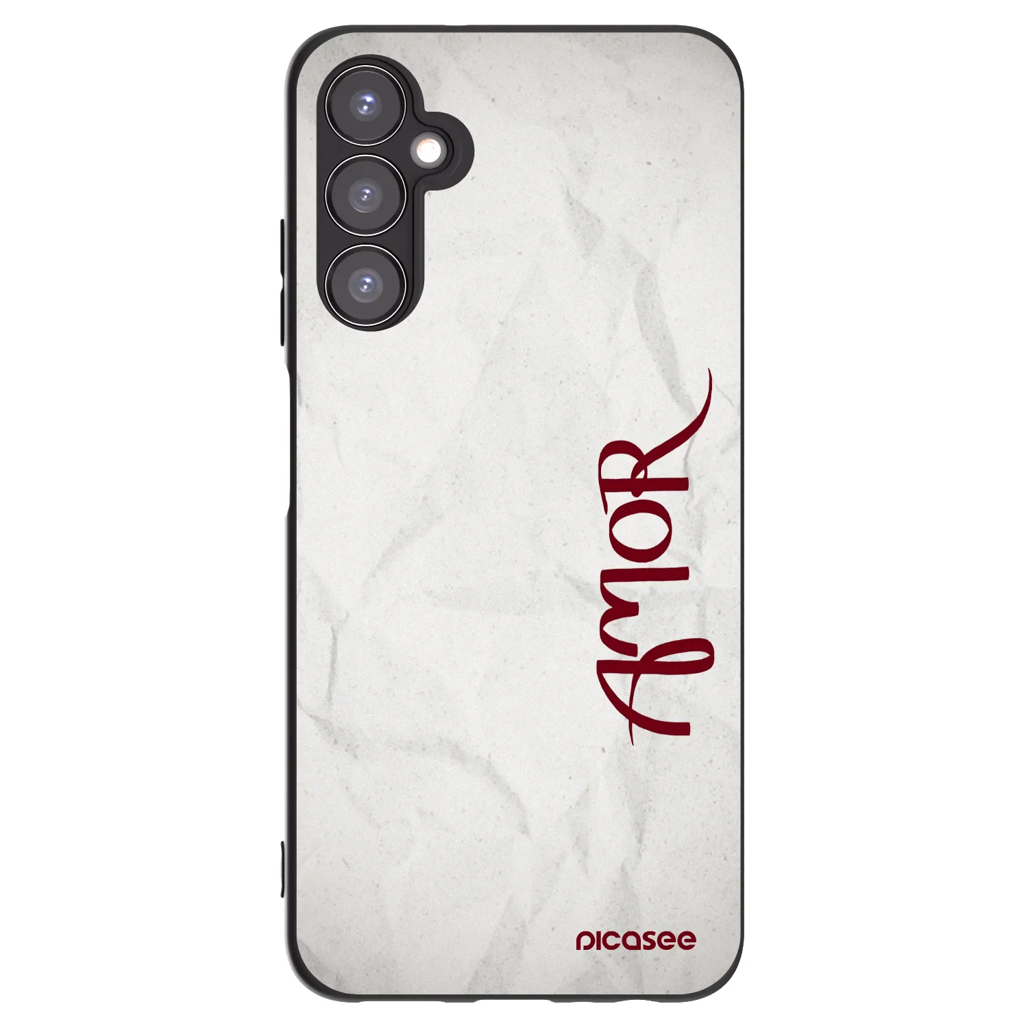 Picasee husă neagră din silicon pentru Samsung Galaxy A05s A057G - Amor