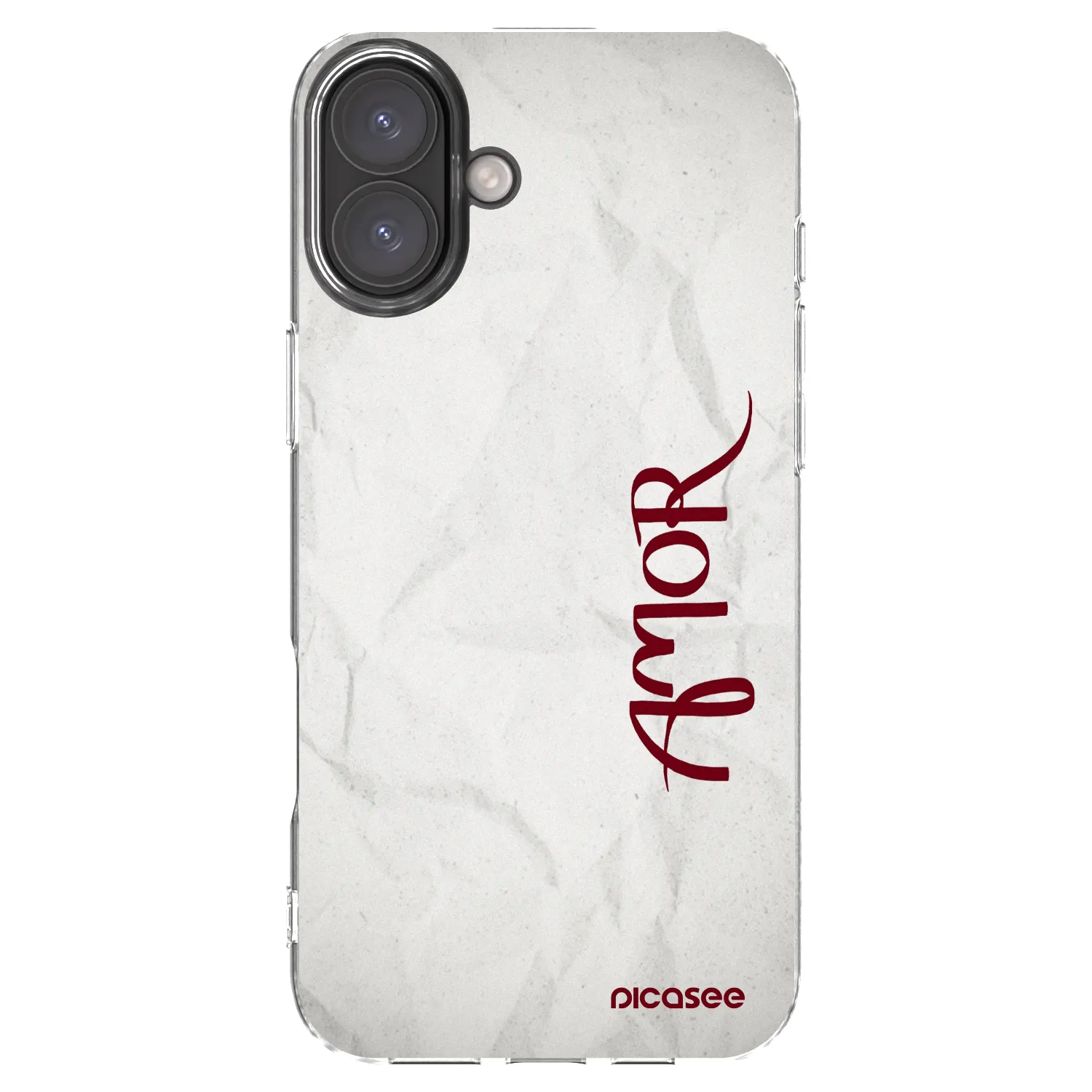 Picasee husă transparentă din silicon pentru Apple iPhone 16 Plus - Amor
