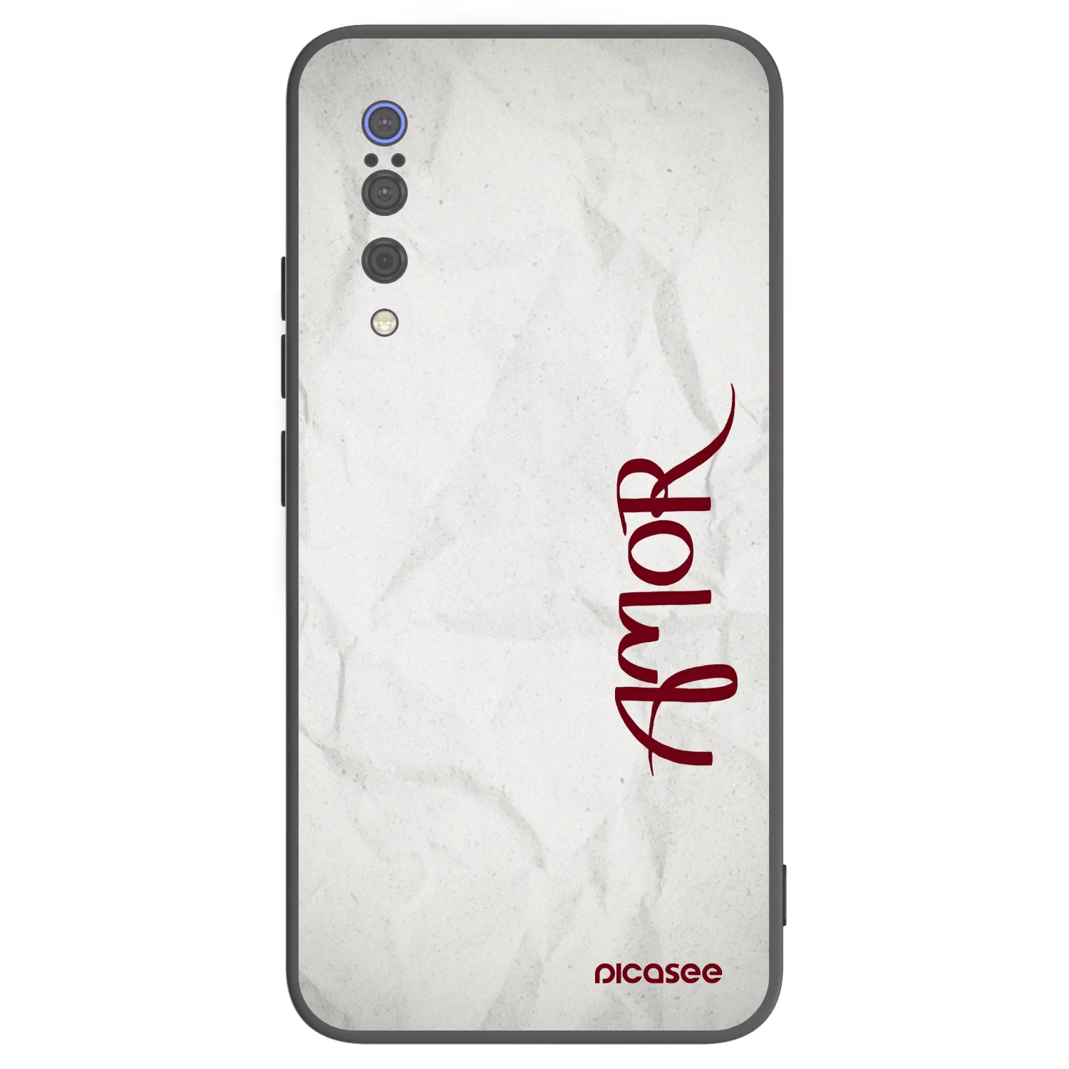 Picasee husă neagră din silicon pentru Xiaomi Mi 9 - Amor