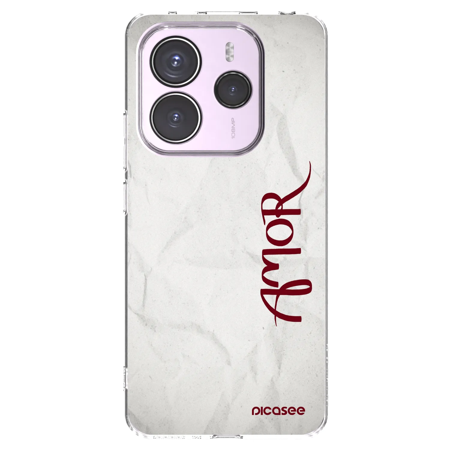 Picasee husă transparentă din silicon pentru Xiaomi Redmi Note 14 5G - Amor