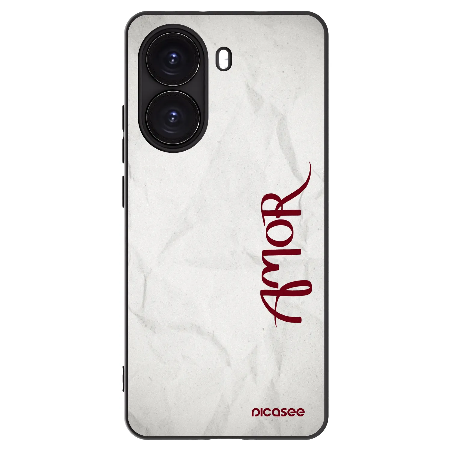 Picasee husă neagră din silicon pentru Xiaomi Poco X7 Pro 5G - Amor