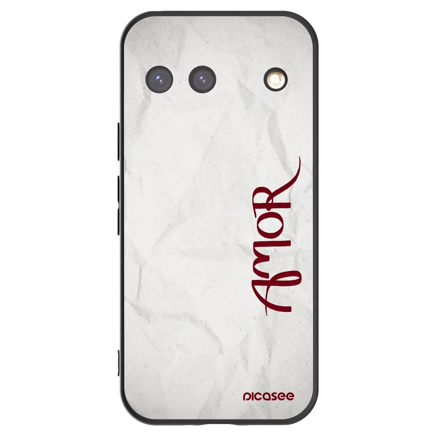 Picasee husă neagră din silicon pentru Google Pixel 9 - Amor