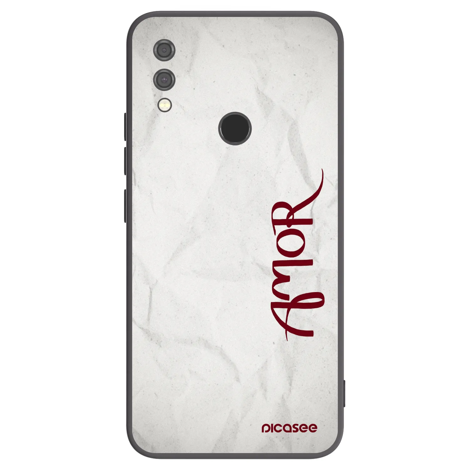 Picasee husă neagră din silicon pentru Xiaomi Redmi Note 7 - Amor