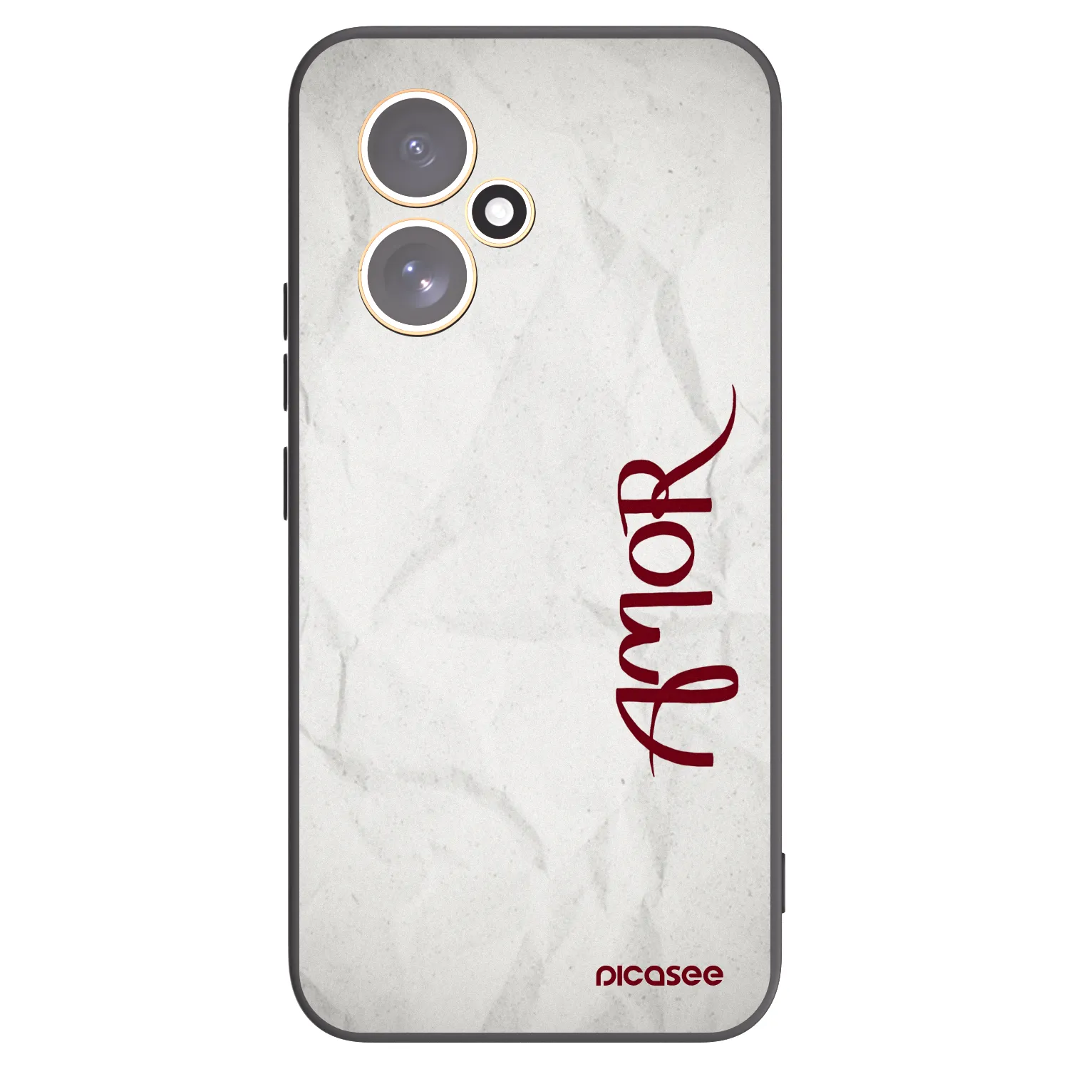 Picasee husă neagră din silicon pentru Honor 400 5G - Amor