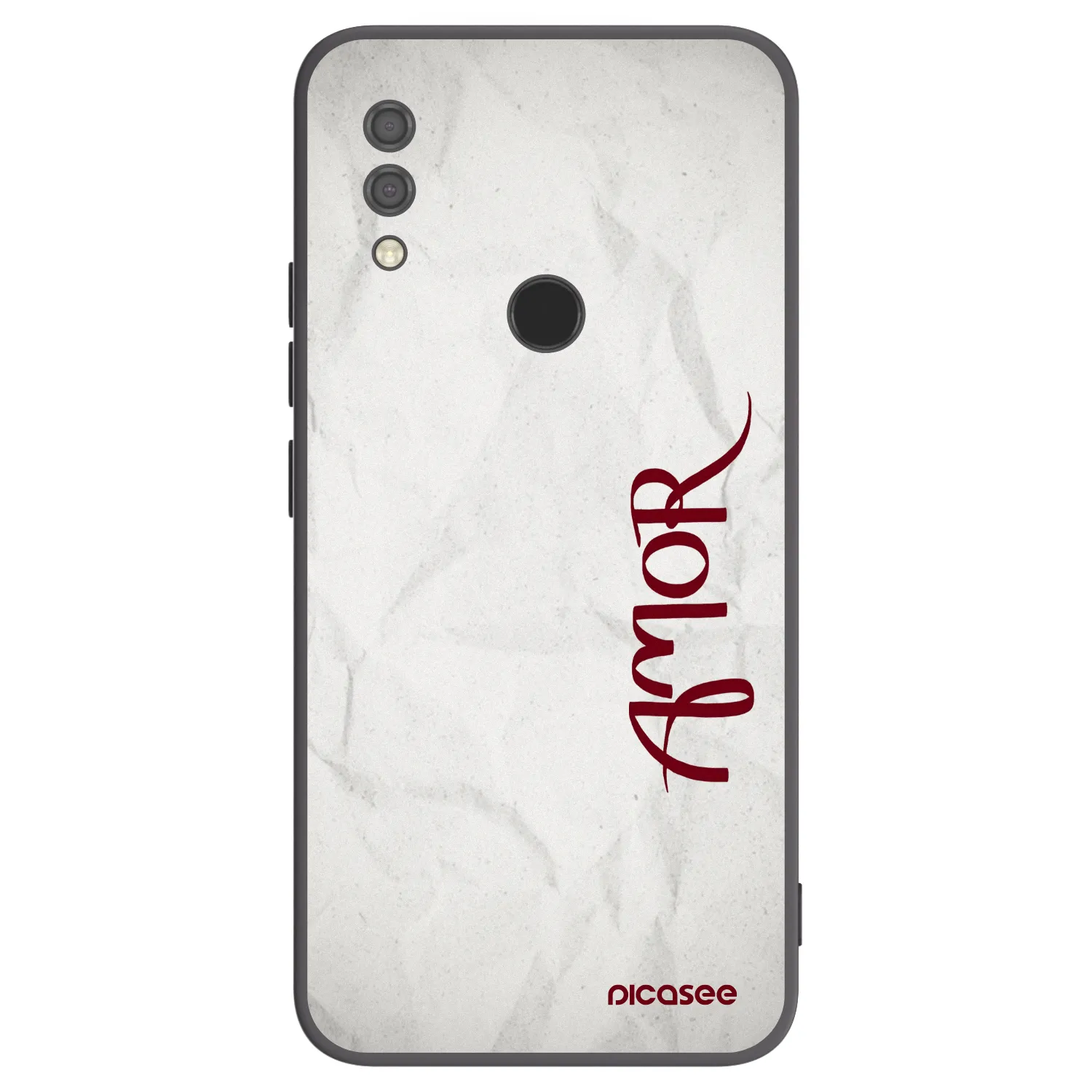 Picasee husă neagră din silicon pentru Xiaomi Redmi 7 - Amor