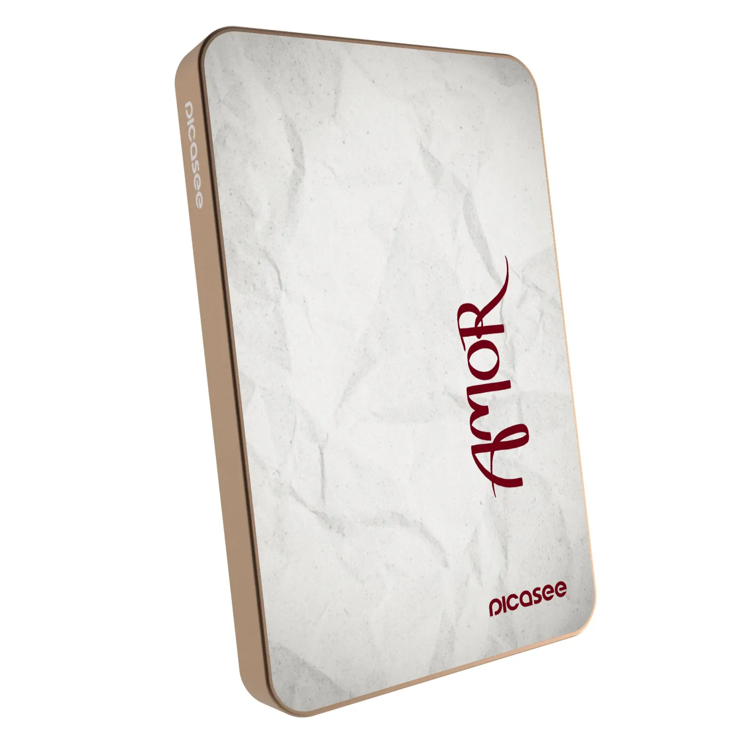 Picasee Powerbank cu MagSafe 5 000 mAh De aur - Amor