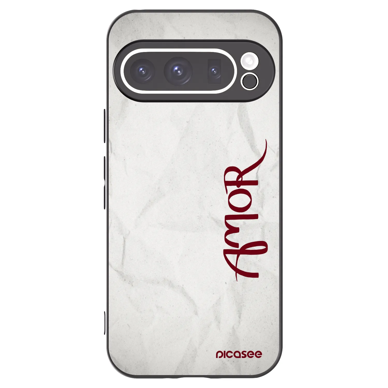 Picasee husă neagră din silicon pentru Google Pixel 9 Pro XL - Amor