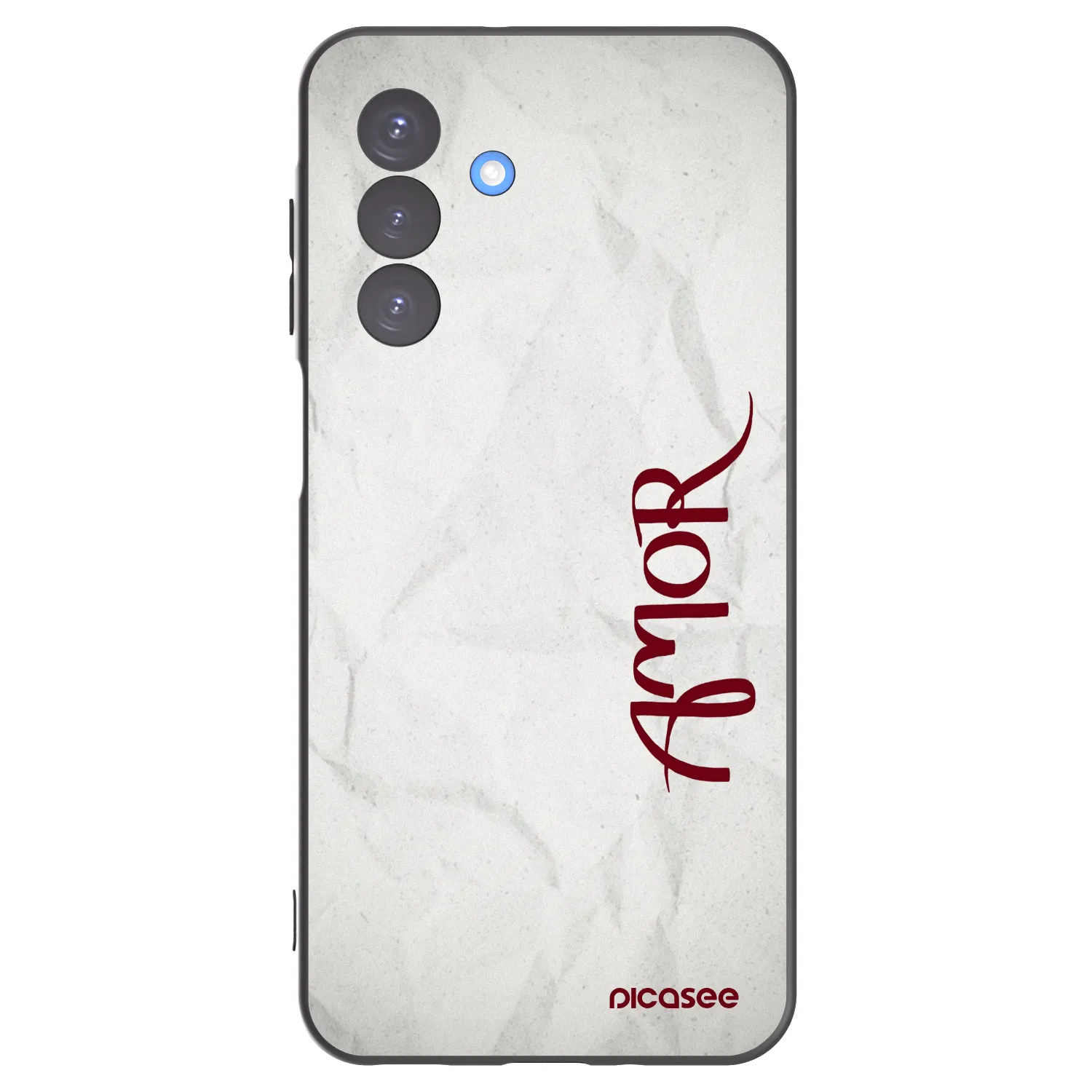Picasee husă neagră din silicon pentru Samsung Galaxy A17 5G - Amor