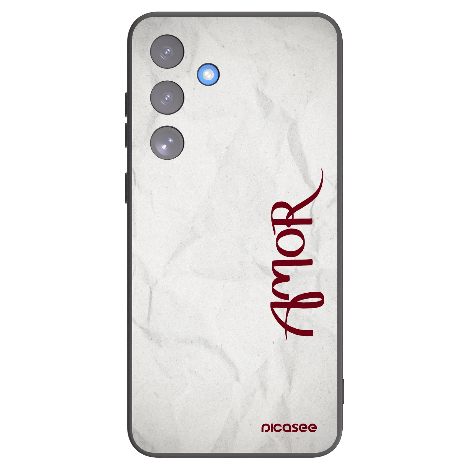 Picasee husă neagră din silicon pentru Samsung Galaxy S25 FE 5G - Amor