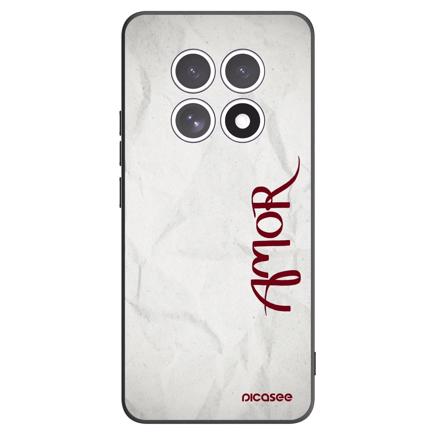 Picasee husă neagră din silicon pentru Xiaomi Redmi Note 15 - Amor