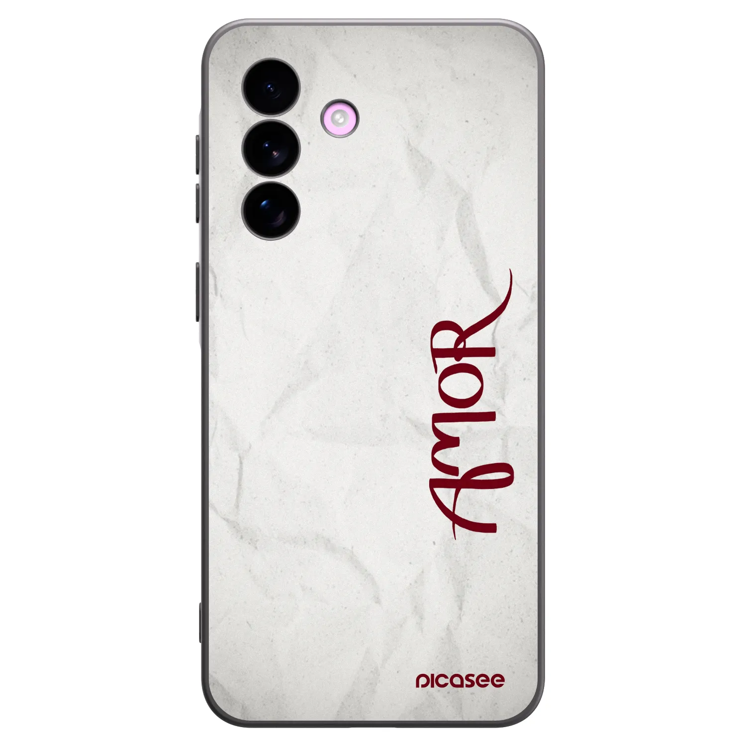 Picasee husă neagră din silicon pentru Samsung Galaxy A57 5G - Amor