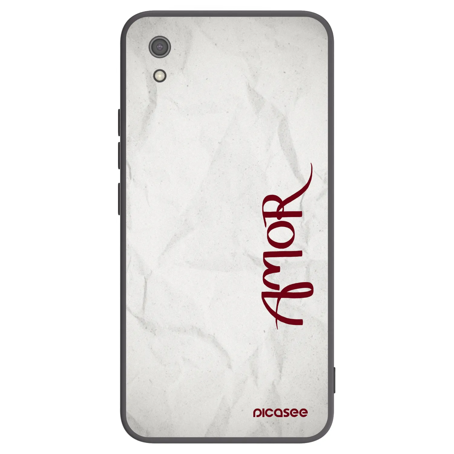Picasee husă neagră din silicon pentru Xiaomi Redmi 7A - Amor