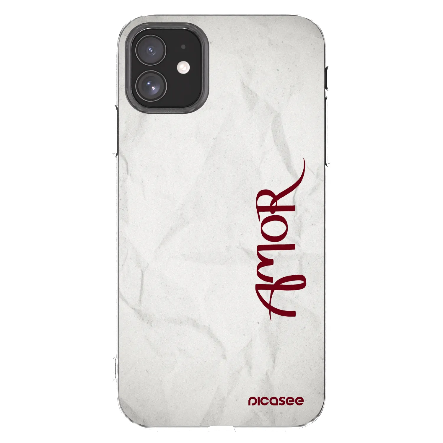 Picasee husă transparentă din silicon pentru Apple iPhone 11 - Amor