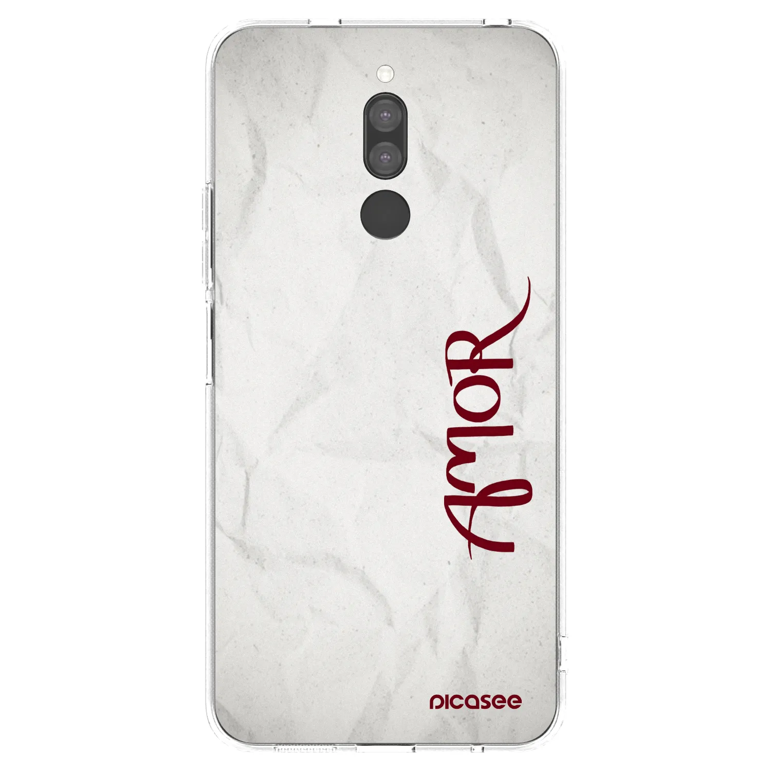 Picasee husă transparentă din silicon pentru Xiaomi Redmi 8 - Amor