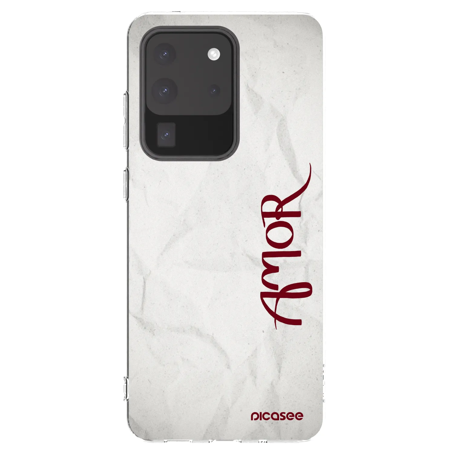 Picasee husă transparentă din silicon pentru Samsung Galaxy S20 Ultra 5G G988F - Amor