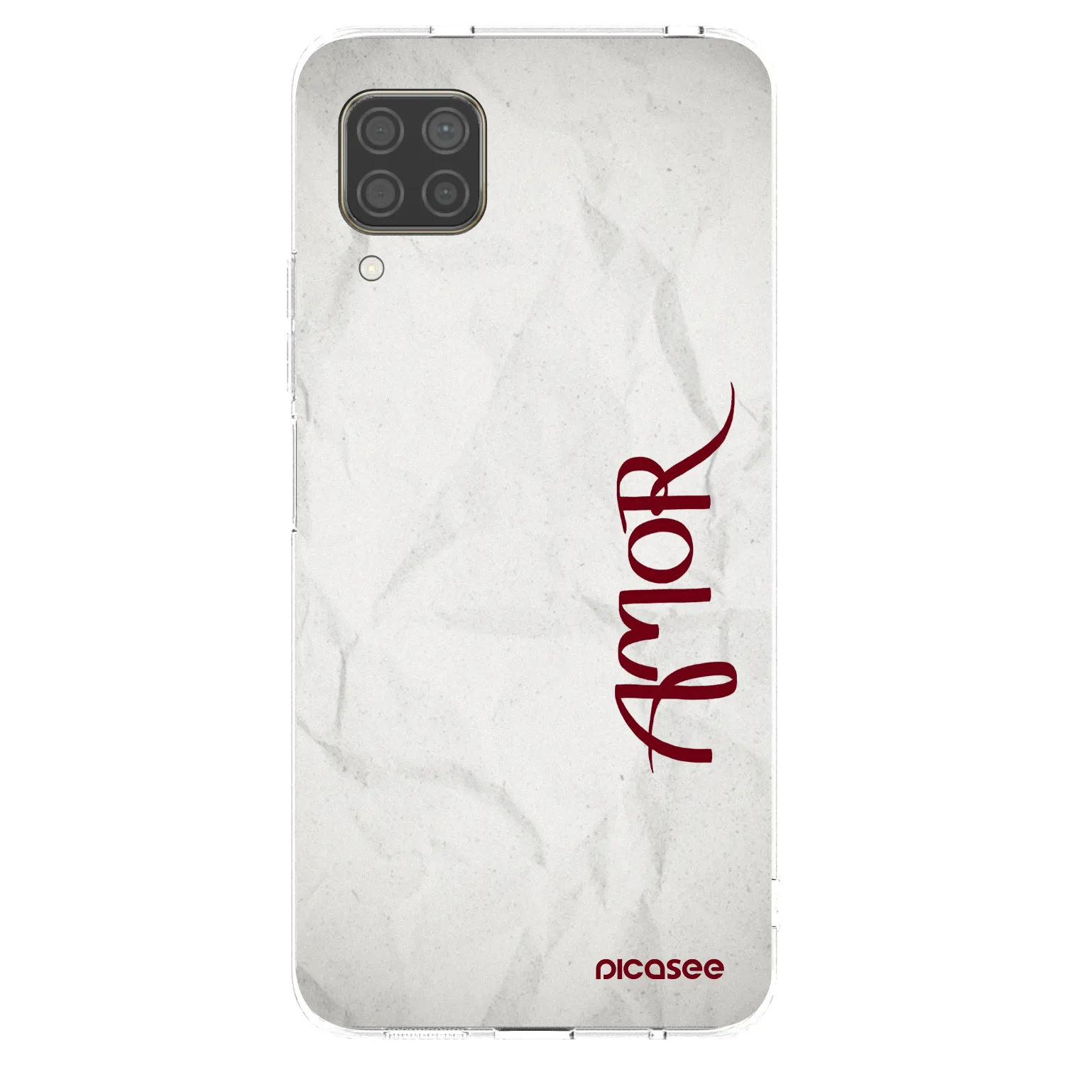 Picasee husă transparentă din silicon pentru Huawei P40 Lite - Amor