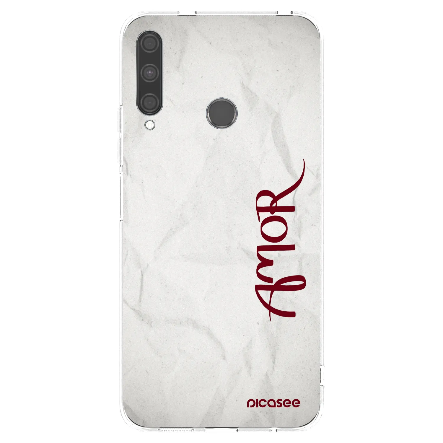 Picasee husă transparentă din silicon pentru Huawei P40 Lite E - Amor