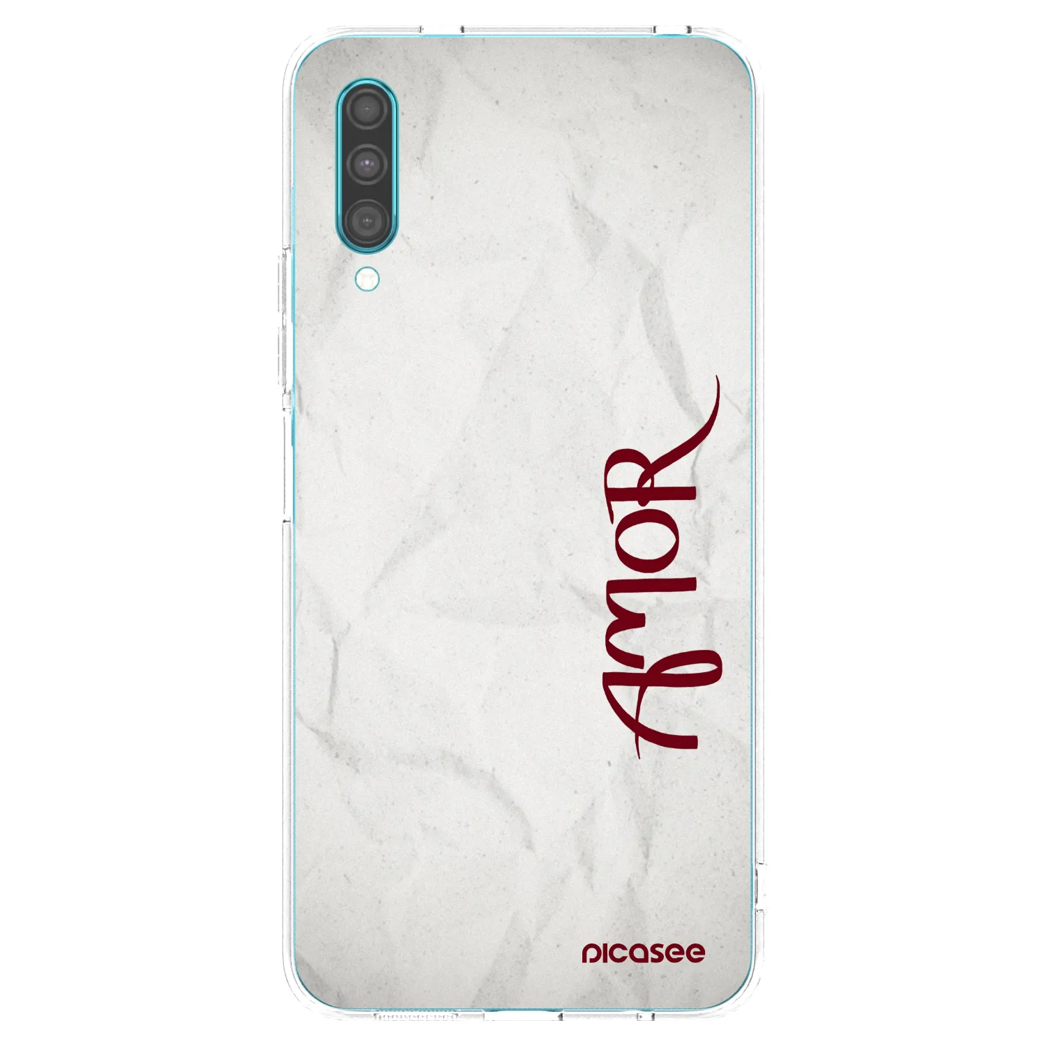Picasee husă transparentă din silicon pentru Samsung Galaxy A30s A307F - Amor