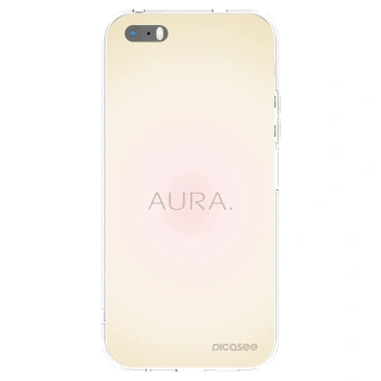 Picasee husă transparentă din silicon pentru Apple iPhone 5/5S/SE - Aura