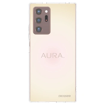Picasee husă transparentă din silicon pentru Samsung Galaxy Note 20 Ultra - Aura