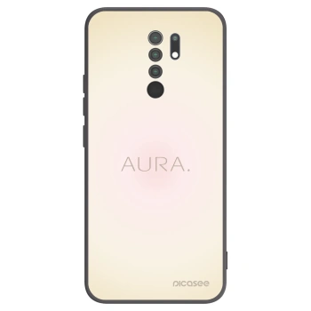 Picasee husă neagră din silicon pentru Xiaomi Redmi 9 - Aura