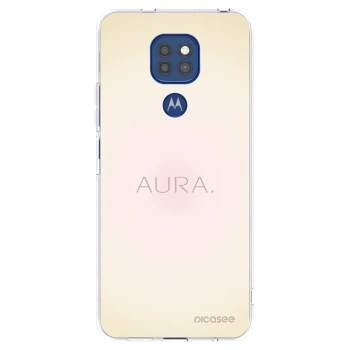 Picasee husă transparentă din silicon pentru Motorola Moto G9 Play - Aura