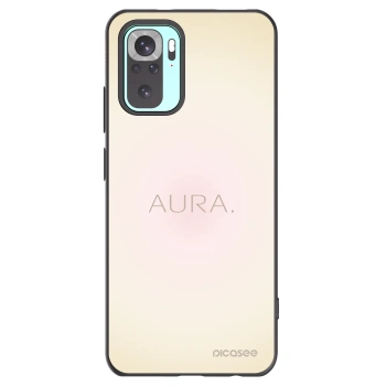 Picasee husă neagră din silicon pentru Xiaomi Redmi Note 10 Pro - Aura