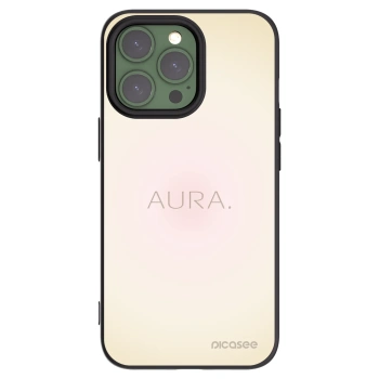 Picasee husă neagră din silicon pentru Apple iPhone 13 Pro - Aura