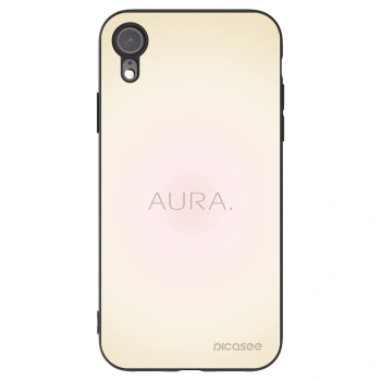 Picasee husă neagră din silicon pentru Apple iPhone XR - Aura