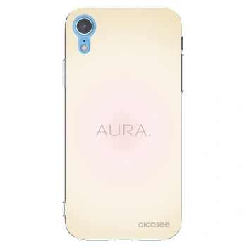Picasee husă transparentă din silicon pentru Apple iPhone XR - Aura