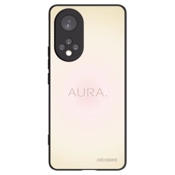 Picasee husă neagră din silicon pentru Honor 50 5G - Aura