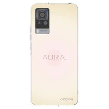 Picasee husă transparentă din silicon pentru Vivo X60 Pro 5G - Aura