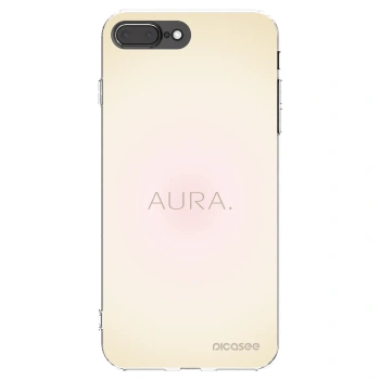 Picasee husă transparentă din silicon pentru Apple iPhone 7 Plus - Aura