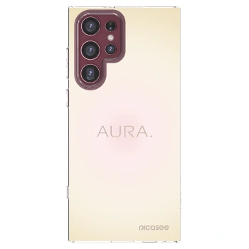 Picasee husă transparentă din silicon pentru Samsung Galaxy S22 Ultra 5G - Aura