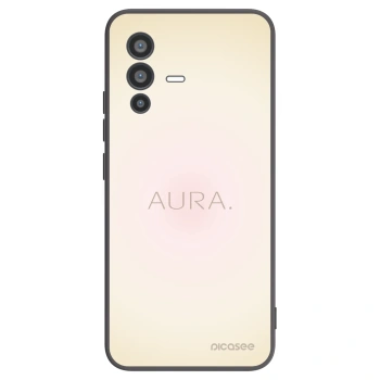Picasee husă neagră din silicon pentru Vivo V23 5G - Aura