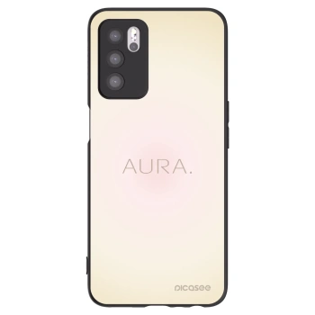 Picasee husă neagră din silicon pentru OPPO A16s - Aura