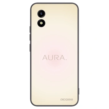 Picasee husă neagră din silicon pentru Vivo Y01 - Aura