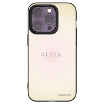 Picasee husă neagră din silicon pentru Apple iPhone 14 Pro - Aura