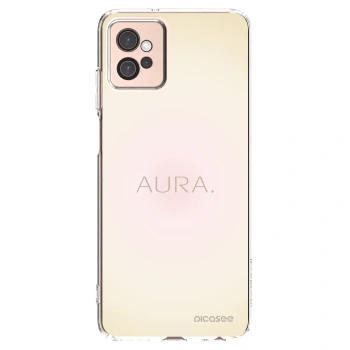 Picasee husă transparentă din silicon pentru Motorola Moto G32 - Aura