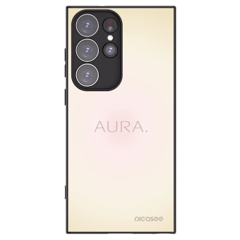Picasee husă neagră din silicon pentru Samsung Galaxy S23 Ultra 5G - Aura