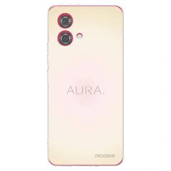 Picasee husă transparentă din silicon pentru Motorola Moto G84 5G - Aura
