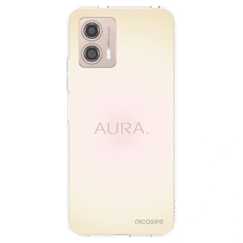 Picasee husă transparentă din silicon pentru Motorola Moto G53 5G - Aura