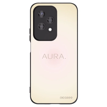 Picasee husă neagră din silicon pentru Honor 200 Lite - Aura