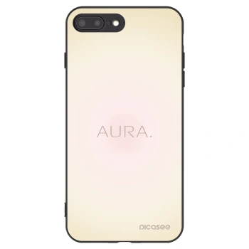 Picasee husă neagră din silicon pentru Apple iPhone 8 Plus - Aura