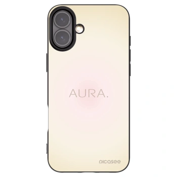 Picasee husă neagră din silicon pentru Apple iPhone 16 Plus - Aura